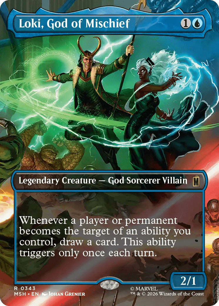 Loki, God of Mischief (Borderless) [Marvel Super Heroes] | Multizone: Comics And Games