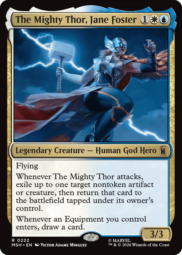 The Mighty Thor, Jane Foster [Marvel Super Heroes] MTG Single Magic: The Gathering  | Multizone: Comics And Games