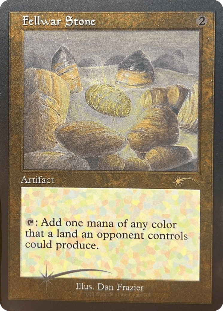 Fellwar Stone (Foil Etched) [Secret Lair Drop Series] MTG Single Magic: The Gathering  | Multizone: Comics And Games