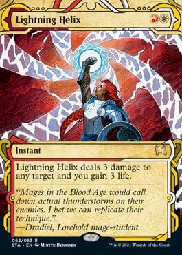 Lightning Helix (Foil Etched) [Strixhaven: Mystical Archive] MTG Single Magic: The Gathering  | Multizone: Comics And Games