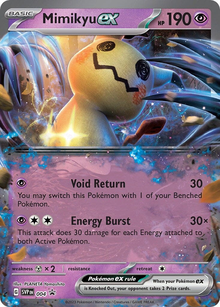 Mimikyu ex (004) (Jumbo Card) [Scarlet & Violet: Black Star Promos] Pokemon Single Pokémon  | Multizone: Comics And Games