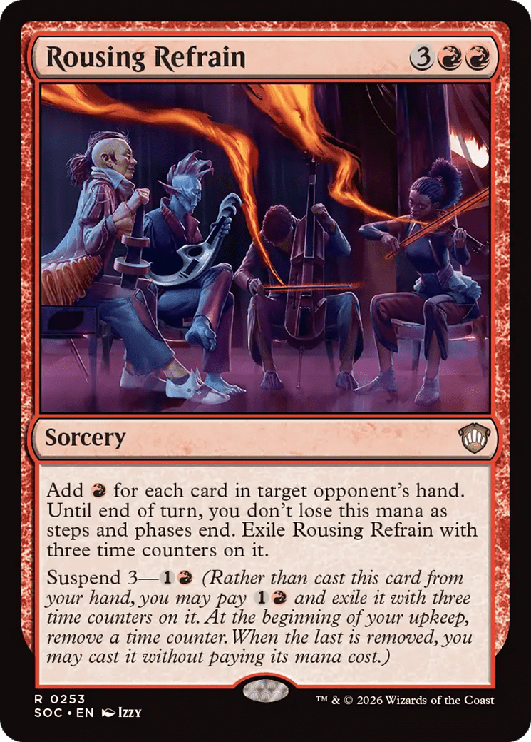 Rousing Refrain [Secrets of Strixhaven Commander] MTG Single Magic: The Gathering  | Multizone: Comics And Games