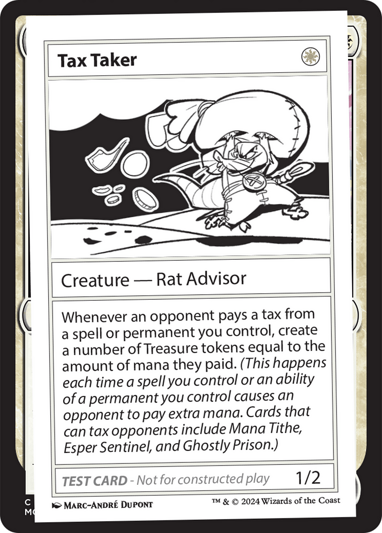 Tax Taker [Mystery Booster 2 Playtest Cards] MTG Single Magic: The Gathering  | Multizone: Comics And Games