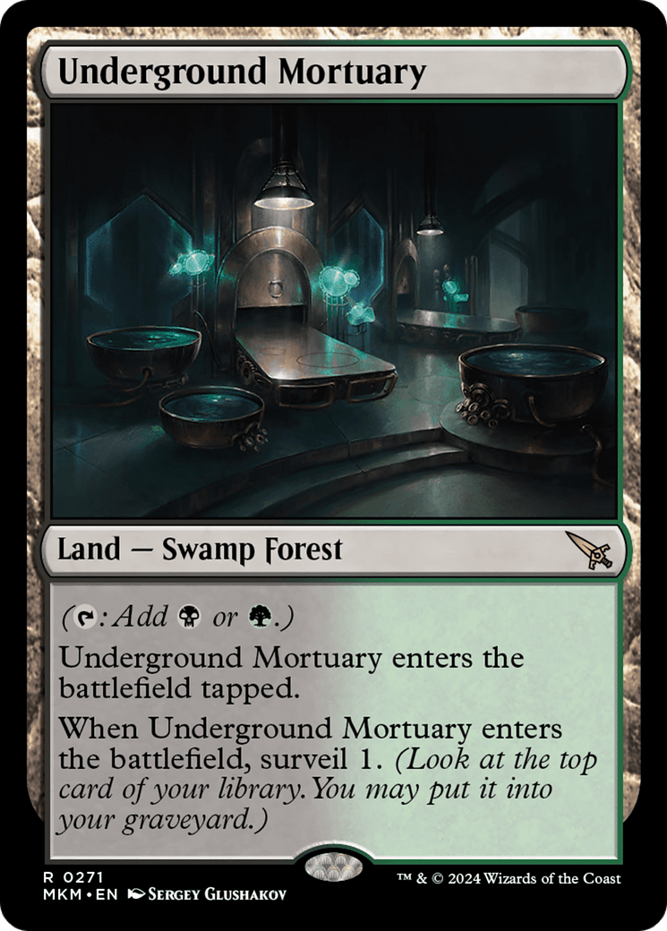 Underground Mortuary [Murders at Karlov Manor] MTG Single Magic: The Gathering  | Multizone: Comics And Games