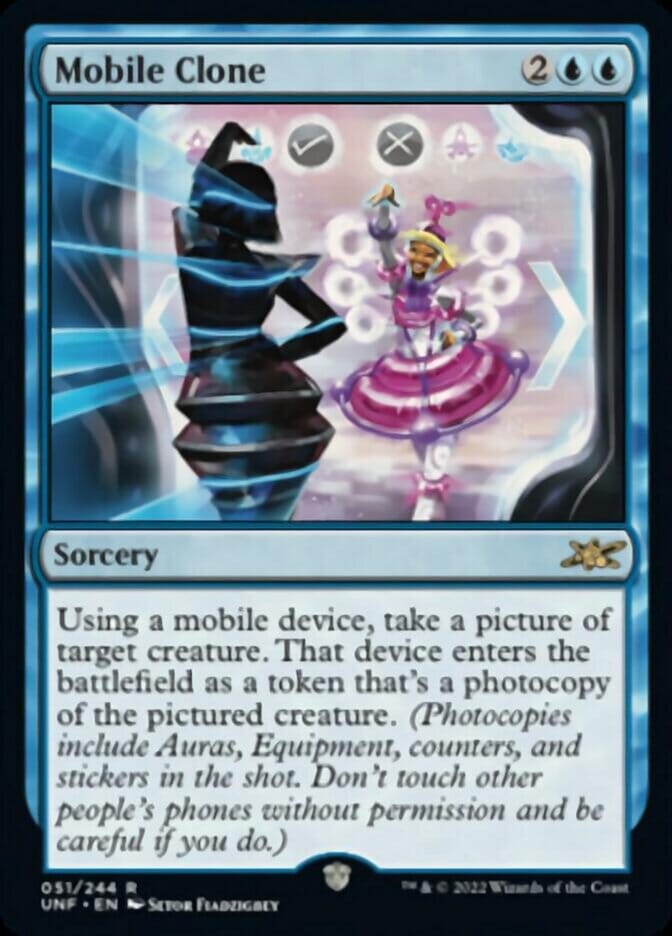 Mobile Clone [Unfinity] MTG Single Magic: The Gathering  | Multizone: Comics And Games