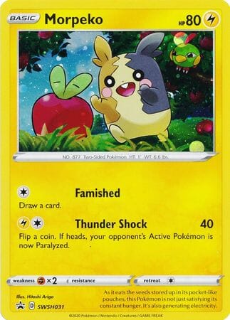 Morpeko (SWSH031) [Sword & Shield: Black Star Promos] Pokemon Single Pokémon  | Multizone: Comics And Games