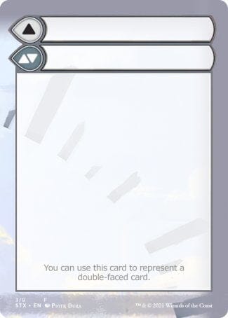 Helper Card (3/9) [Strixhaven: School of Mages Tokens] MTG Single Magic: The Gathering  | Multizone: Comics And Games