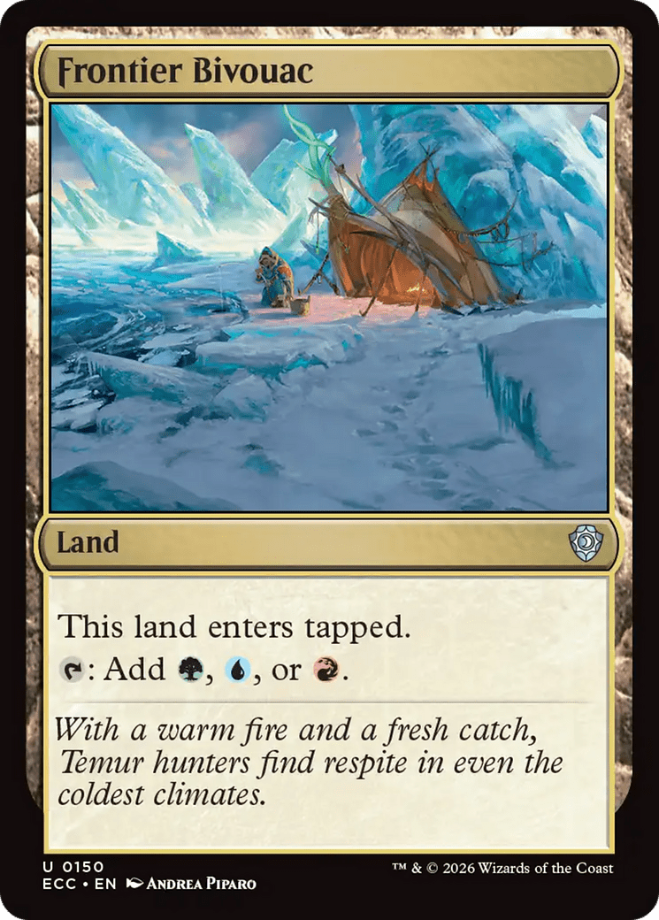 Frontier Bivouac [Lorwyn Eclipsed Commander] MTG Single Magic: The Gathering  | Multizone: Comics And Games