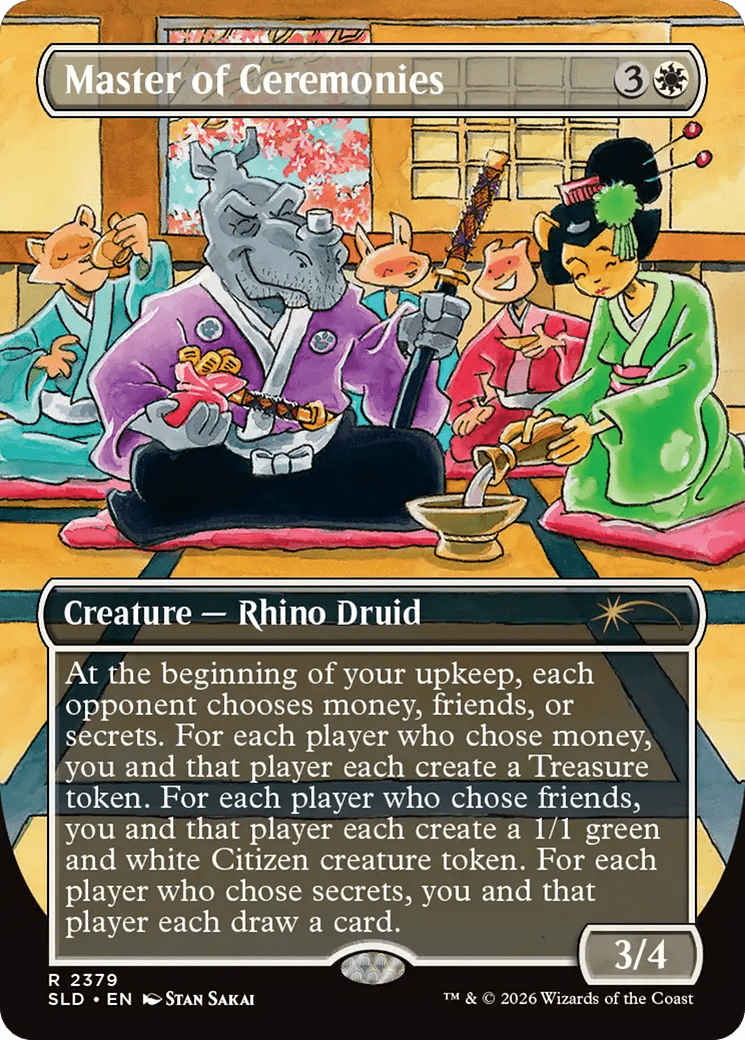 Master of Ceremonies [Secret Lair Drop Series] MTG Single Magic: The Gathering  | Multizone: Comics And Games