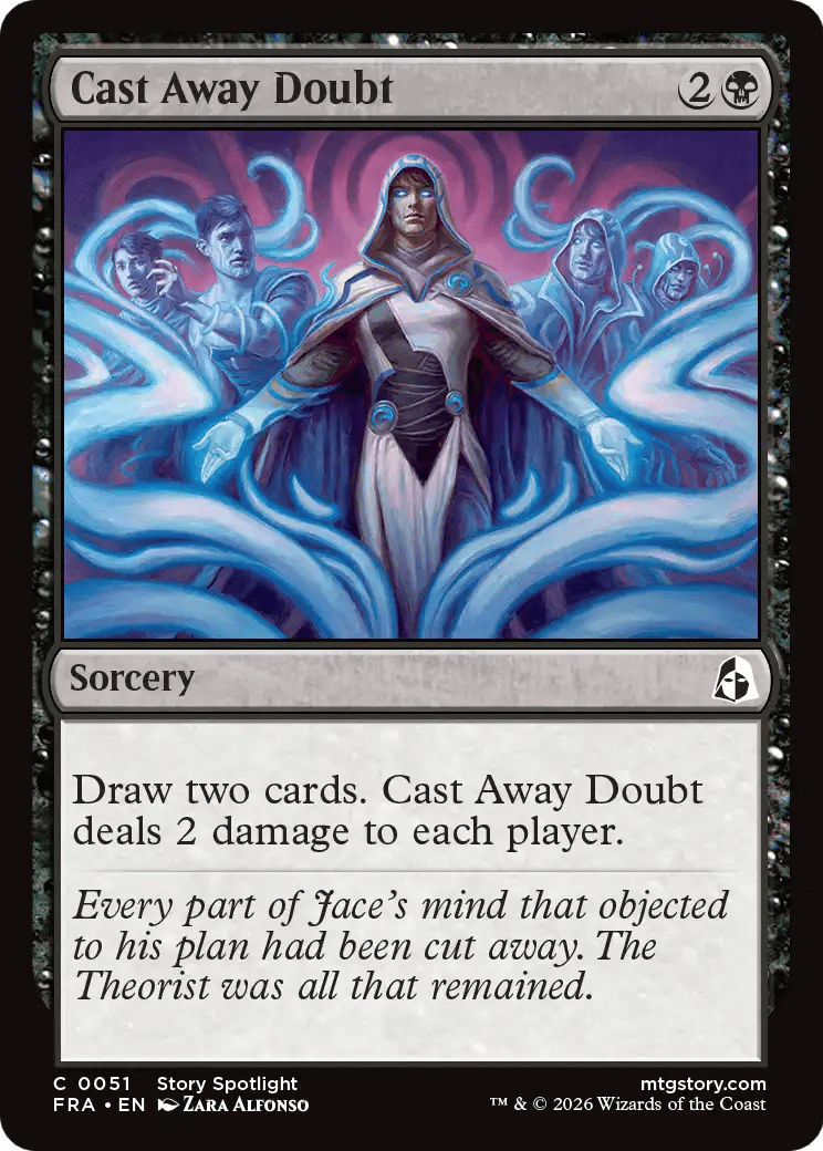 Cast Away Doubt [Reality Fracture] MTG Single Magic: The Gathering  | Multizone: Comics And Games