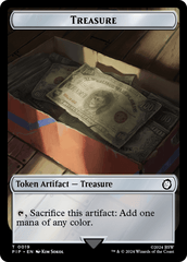 Treasure (0019) // Alien Double-Sided Token [Fallout Tokens] MTG Single Magic: The Gathering  | Multizone: Comics And Games