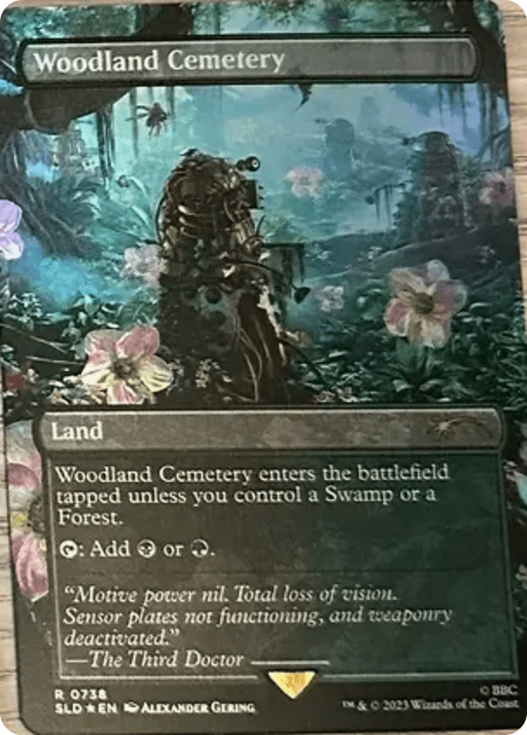 Woodland Cemetery [Secret Lair Drop Series] MTG Single Magic: The Gathering  | Multizone: Comics And Games