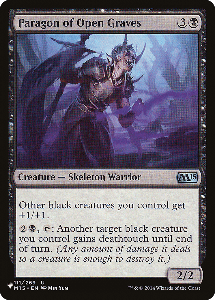 Paragon of Open Graves [The List] MTG Single Magic: The Gathering  | Multizone: Comics And Games