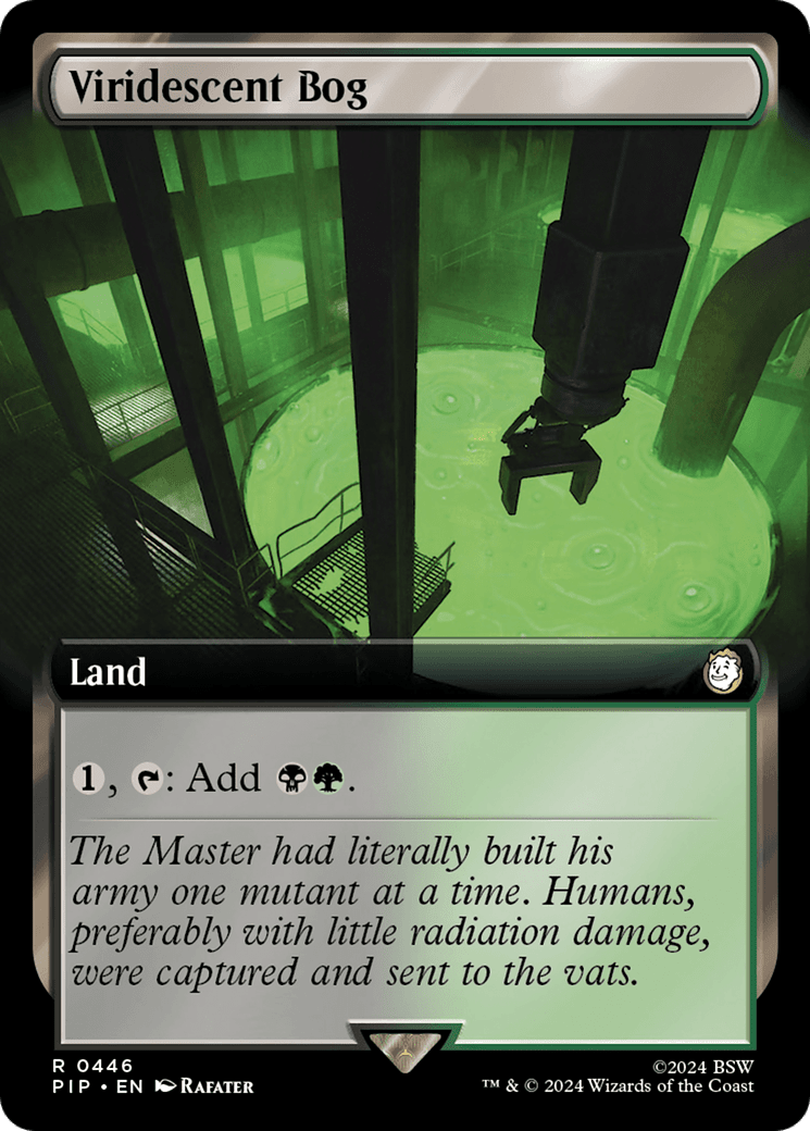 Viridescent Bog (Extended Art) [Fallout] MTG Single Magic: The Gathering  | Multizone: Comics And Games