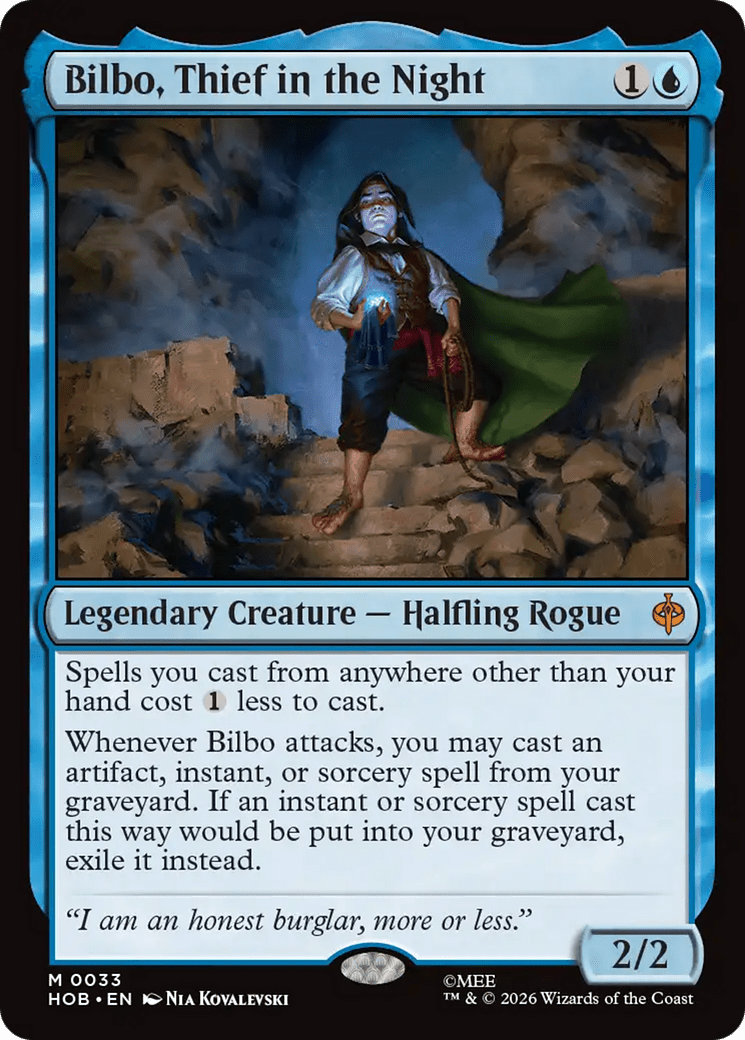 Bilbo, Thief in the Night [The Hobbit] MTG Single Magic: The Gathering  | Multizone: Comics And Games