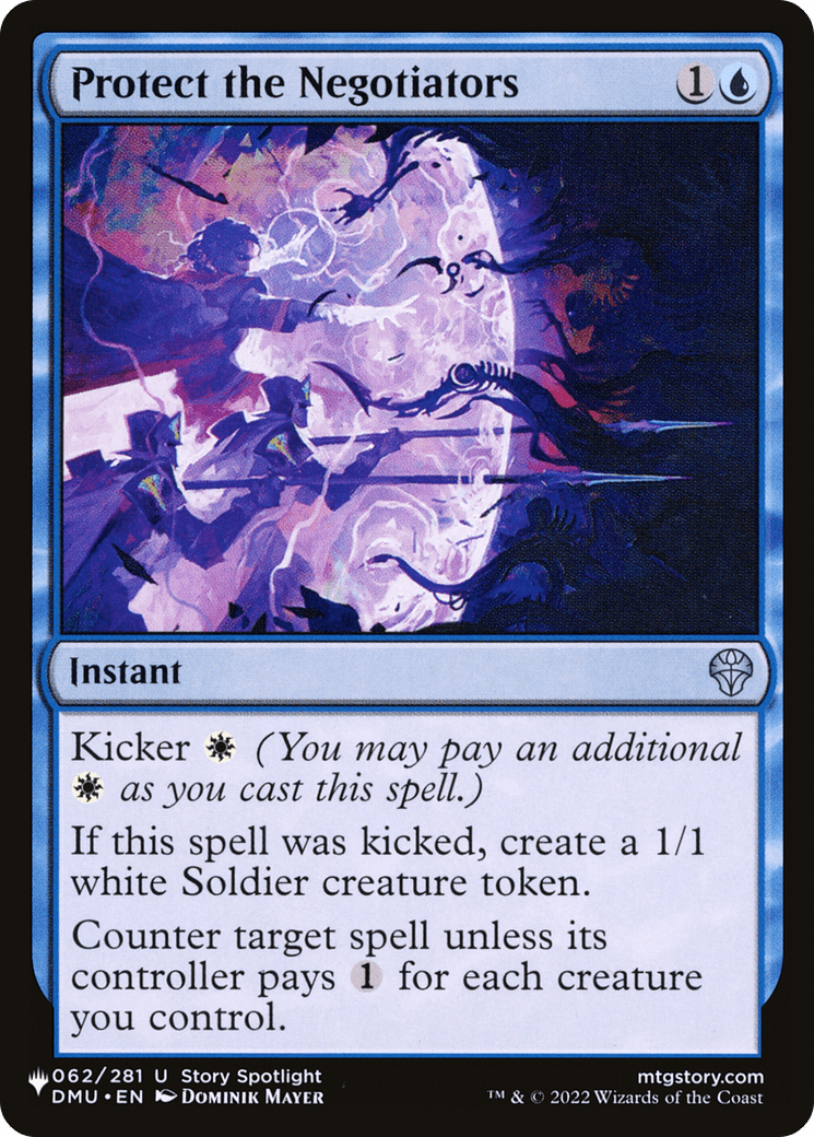 Protect the Negotiators [The List] MTG Single Magic: The Gathering  | Multizone: Comics And Games