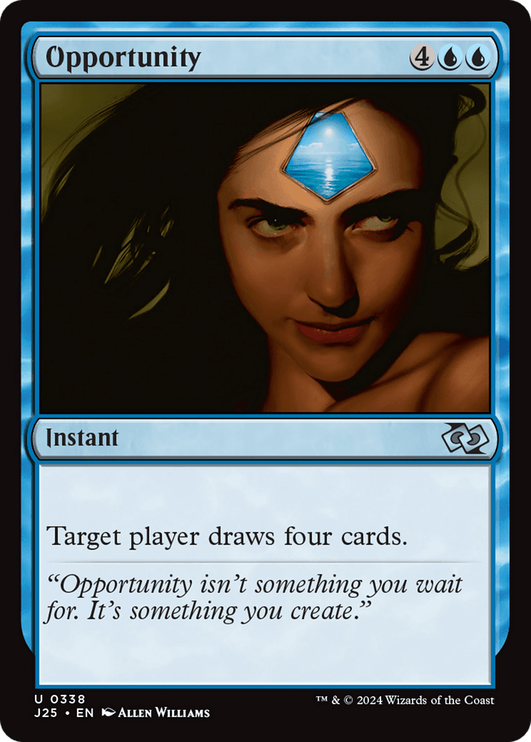 Opportunity [Foundations Jumpstart] MTG Single Magic: The Gathering  | Multizone: Comics And Games