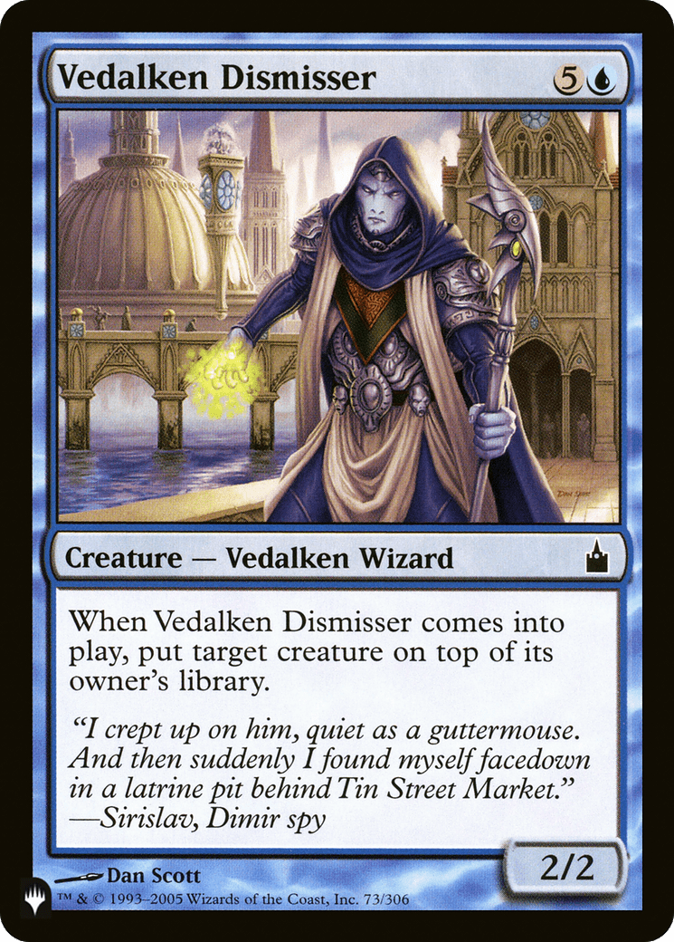 Vedalken Dismisser [The List] MTG Single Magic: The Gathering  | Multizone: Comics And Games