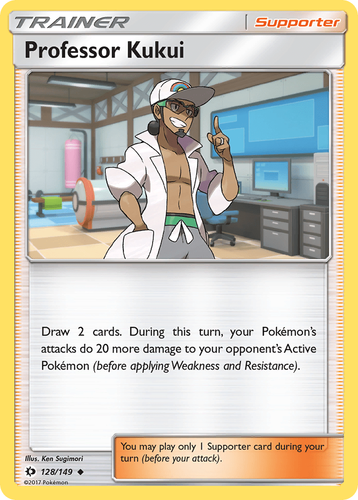 Professor Kukui (128/149) [Sun & Moon: Base Set] Pokemon Single Pokémon  | Multizone: Comics And Games
