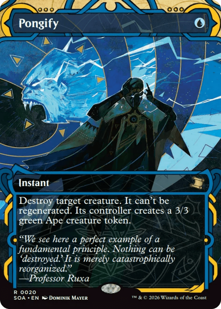 Pongify [Secrets of Strixhaven: Mystical Archive] MTG Single Magic: The Gathering  | Multizone: Comics And Games