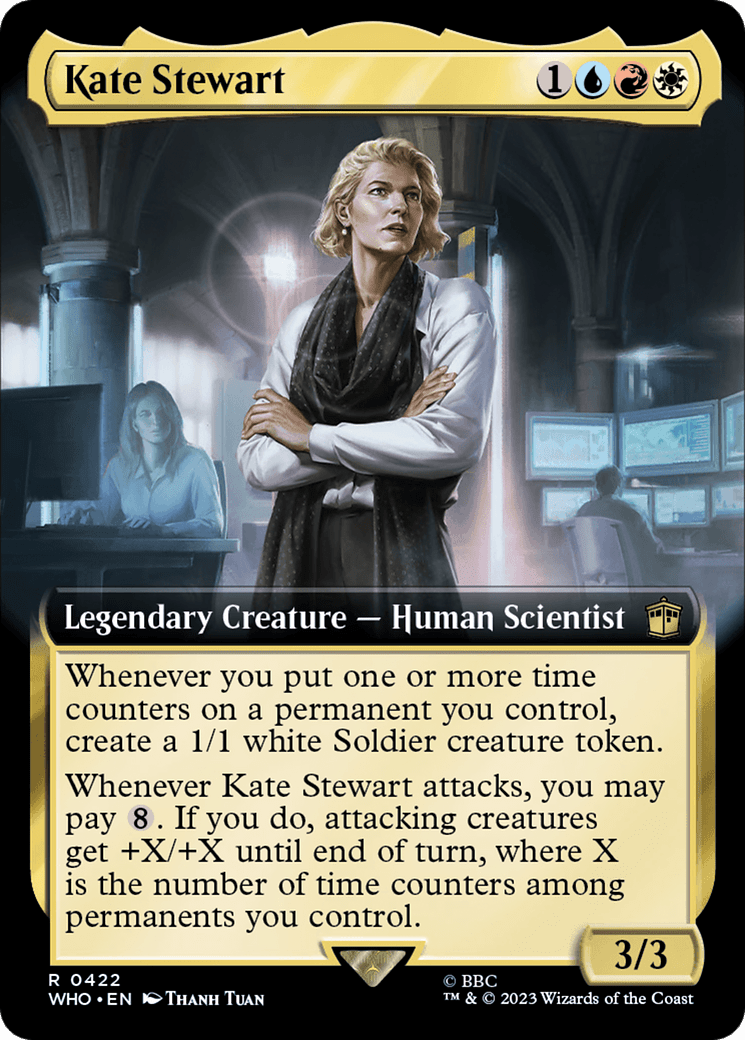 Kate Stewart (Extended Art) [Doctor Who] MTG Single Magic: The Gathering  | Multizone: Comics And Games