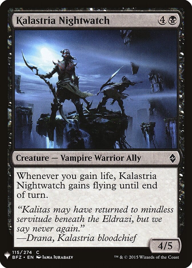 Kalastria Nightwatch [Mystery Booster] MTG Single Magic: The Gathering  | Multizone: Comics And Games