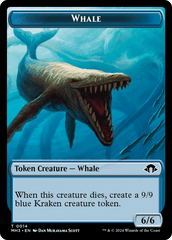 Eldrazi Spawn // Whale Double-Sided Token [Modern Horizons 3 Tokens] MTG Single Magic: The Gathering  | Multizone: Comics And Games