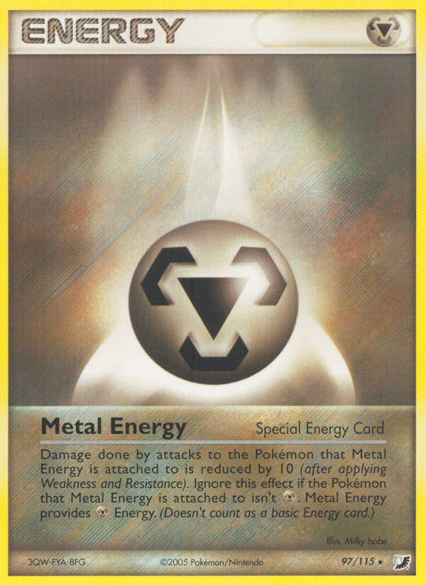 Metal Energy (97/115) [EX: Unseen Forces] Pokemon Single Pokémon  | Multizone: Comics And Games