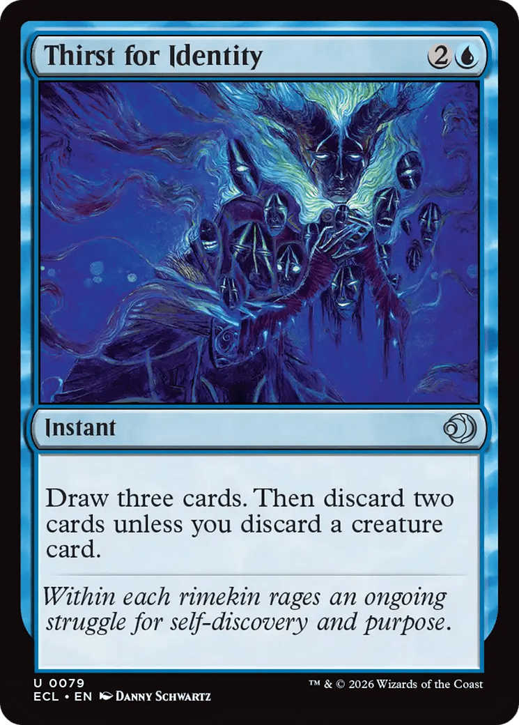 Thirst for Identity [Lorwyn Eclipsed] MTG Single Magic: The Gathering  | Multizone: Comics And Games
