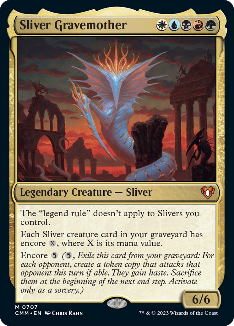 Sliver Gravemother [Commander Masters] MTG Single Magic: The Gathering  | Multizone: Comics And Games