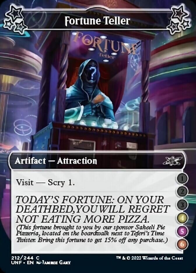 Fortune Teller (4-5-6) [Unfinity] MTG Single Magic: The Gathering  | Multizone: Comics And Games