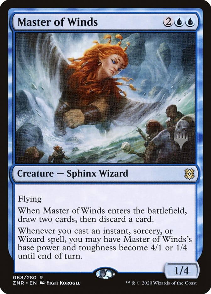 Master of Winds (Promo Pack) [Zendikar Rising Promos] MTG Single Magic: The Gathering  | Multizone: Comics And Games