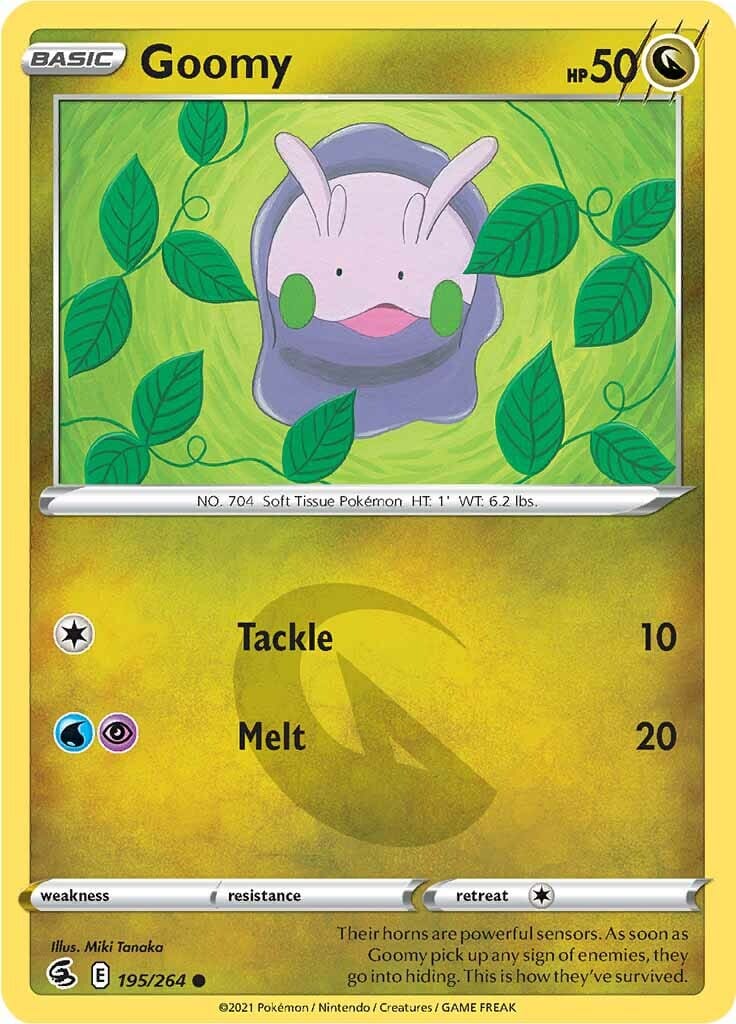 Goomy (195/264) [Sword & Shield: Fusion Strike] Pokemon Single Pokémon  | Multizone: Comics And Games