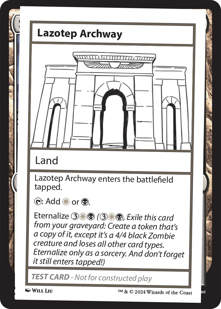Lazotep Archway [Mystery Booster 2 Playtest Cards] MTG Single Magic: The Gathering  | Multizone: Comics And Games