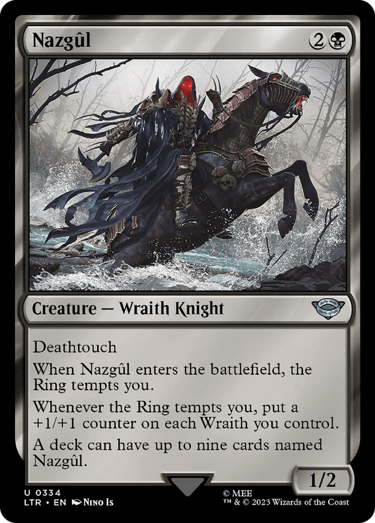 Nazgul (334) [The Lord of the Rings: Tales of Middle-Earth] MTG Single Magic: The Gathering  | Multizone: Comics And Games