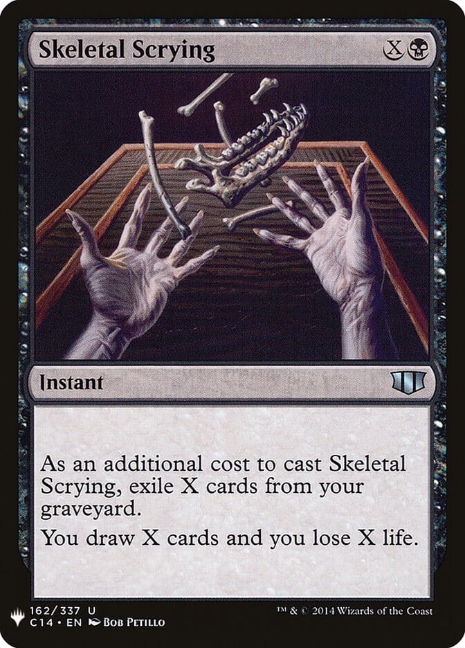 Skeletal Scrying [Mystery Booster] MTG Single Magic: The Gathering  | Multizone: Comics And Games