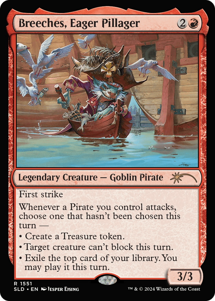 Breeches, Eager Pillager [Secret Lair Drop Series] MTG Single Magic: The Gathering  | Multizone: Comics And Games