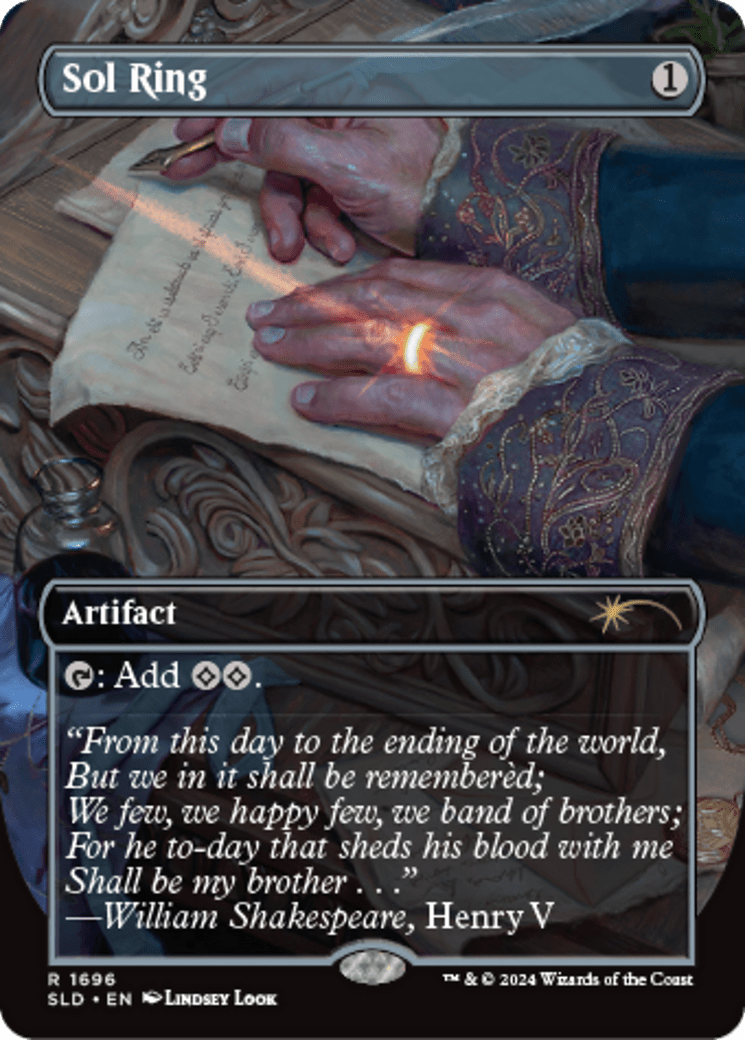Sol Ring (1696) [Secret Lair: Sheldon's Spellbook] MTG Single Magic: The Gathering  | Multizone: Comics And Games