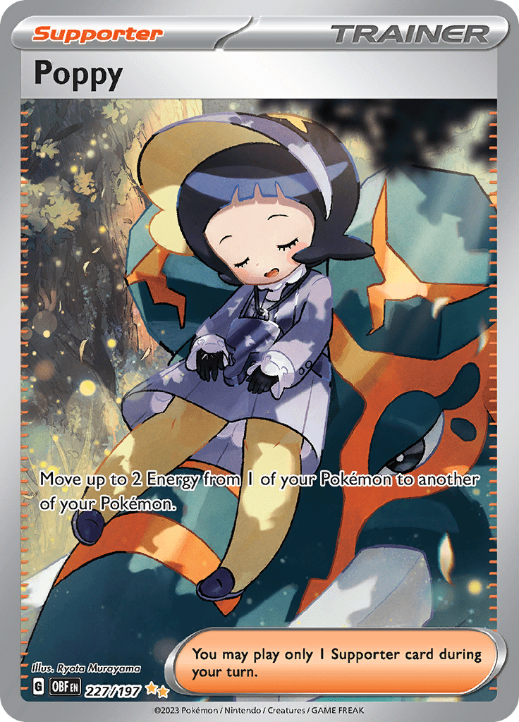 Poppy (227/197) [Scarlet & Violet: Obsidian Flames] Pokemon Single Pokémon  | Multizone: Comics And Games