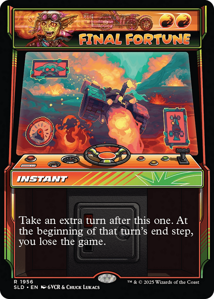 Final Fortune (Rainbow Foil) [Secret Lair Drop Series] MTG Single Magic: The Gathering  | Multizone: Comics And Games