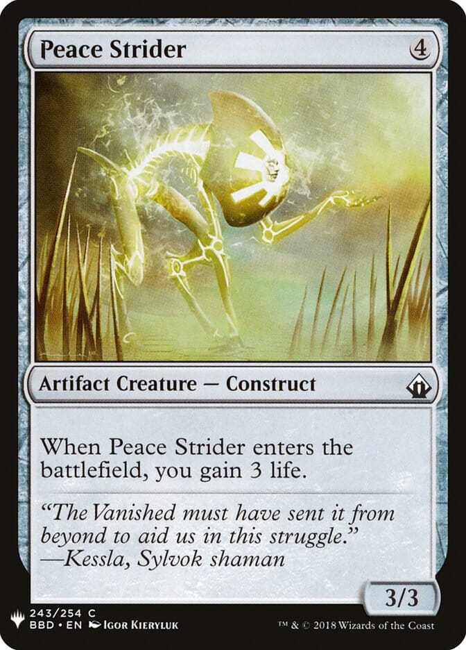 Peace Strider [Mystery Booster] MTG Single Magic: The Gathering  | Multizone: Comics And Games