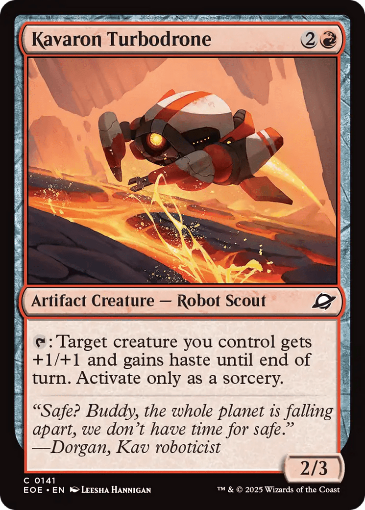 Kavaron Turbodrone [Edge of Eternities] MTG Single Magic: The Gathering  | Multizone: Comics And Games