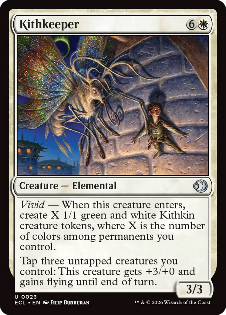 Kithkeeper [Lorwyn Eclipsed] MTG Single Magic: The Gathering  | Multizone: Comics And Games