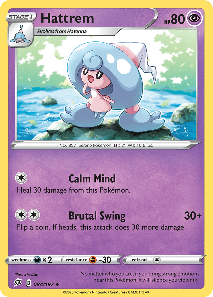 Hattrem (084/192) [Sword & Shield: Rebel Clash] Pokemon Single Pokémon  | Multizone: Comics And Games