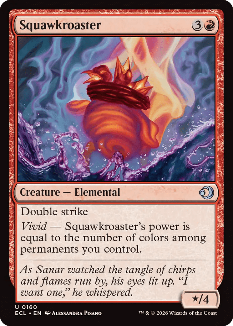 Squawkroaster [Lorwyn Eclipsed] MTG Single Magic: The Gathering  | Multizone: Comics And Games