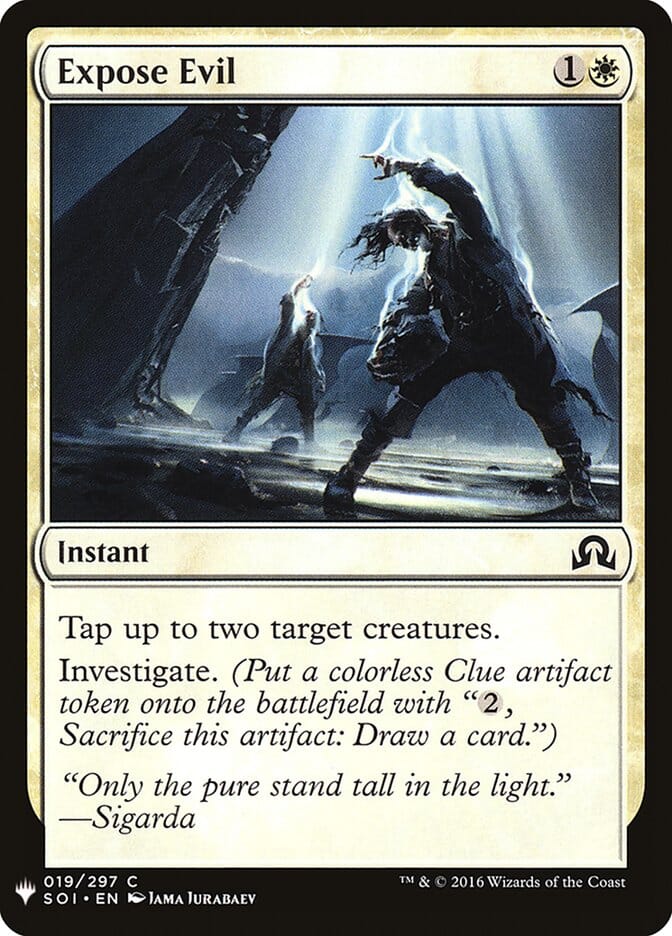 Expose Evil [Mystery Booster] MTG Single Magic: The Gathering  | Multizone: Comics And Games