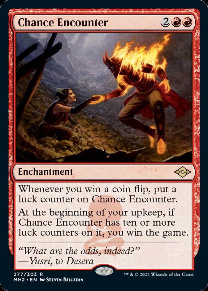 Chance Encounter (Foil Etched) [Modern Horizons] | Multizone: Comics And Games