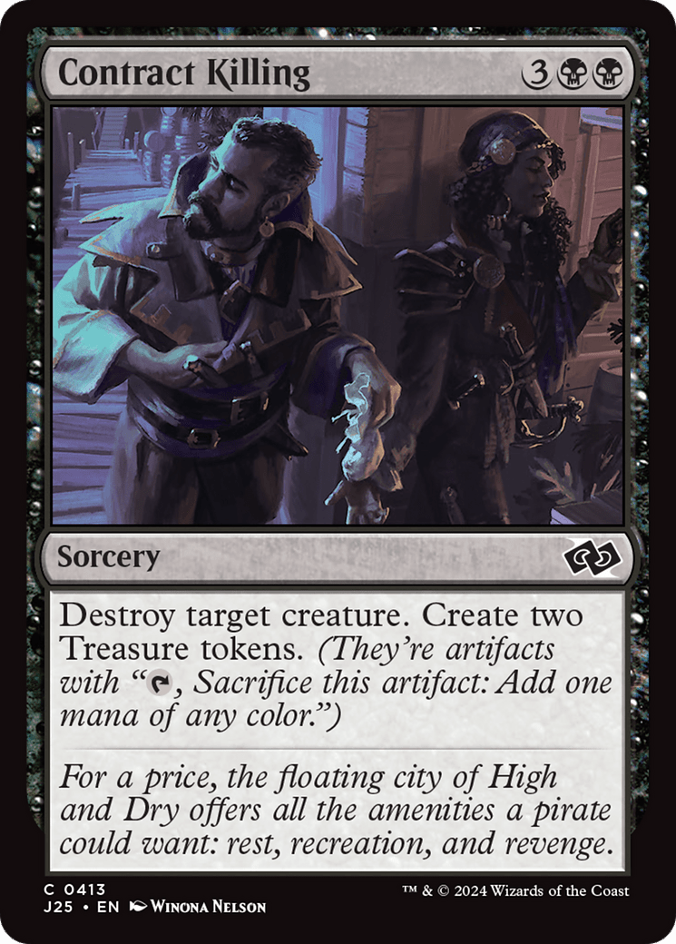 Contract Killing [Foundations Jumpstart] MTG Single Magic: The Gathering  | Multizone: Comics And Games