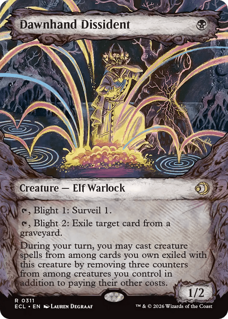 Dawnhand Dissident (Showcase) [Lorwyn Eclipsed] MTG Single Magic: The Gathering  | Multizone: Comics And Games