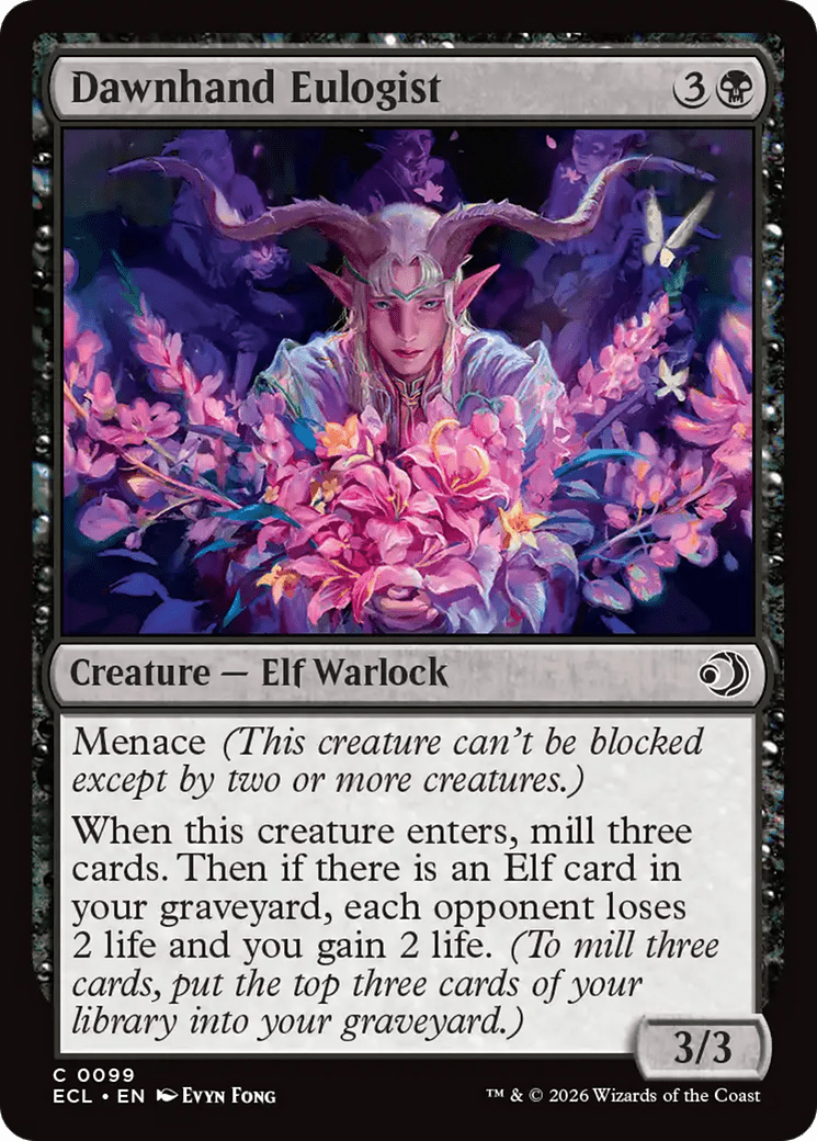 Dawnhand Eulogist [Lorwyn Eclipsed] MTG Single Magic: The Gathering  | Multizone: Comics And Games